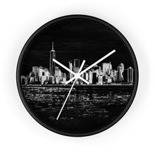 Load image into Gallery viewer, NYC Skyline Wall Clock - Black